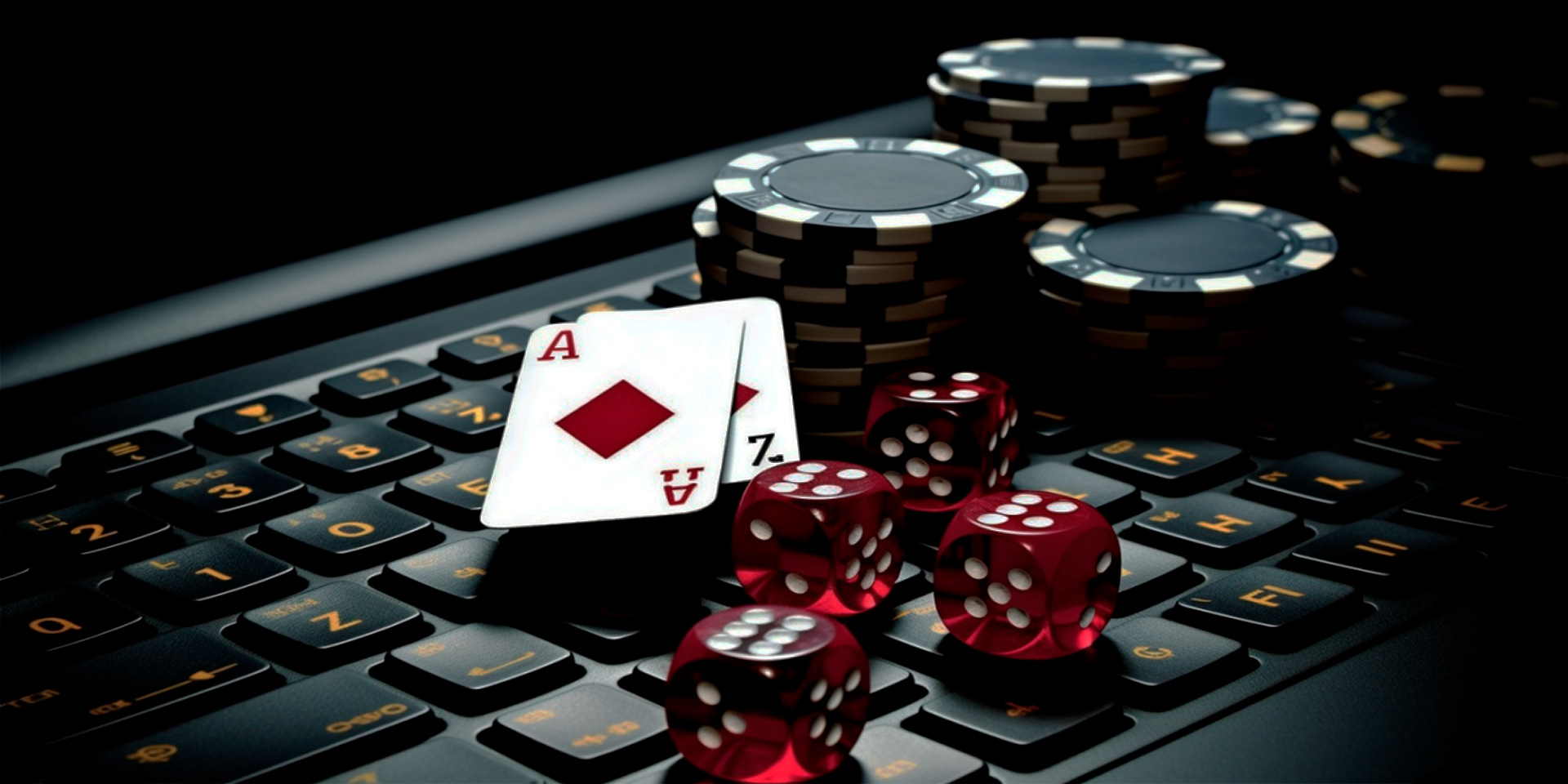 Luck and strategy in cut throat gambling